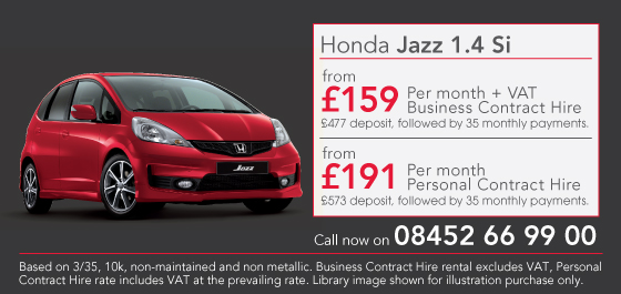 Honda Jass Si Lease Offer