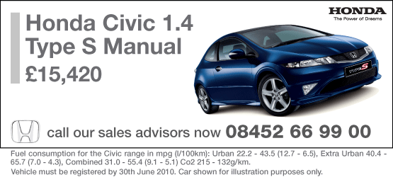 Honda Civic 1.4 Type S