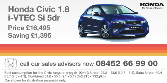 Honda Civic Si 1.8 Offer