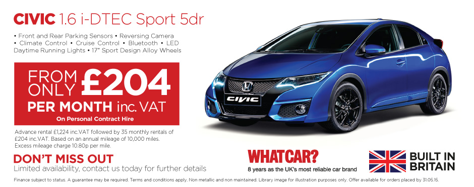 Honda contract hire terms and conditions