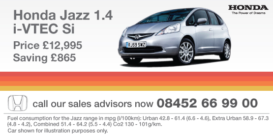 Honda Jazz 1.4 Si Offer