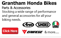Grantham Honda Parts and Accessories