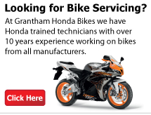 Grantham Honda Bikes Servicing