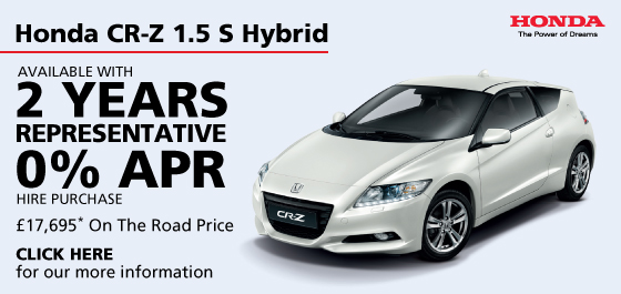 Honda CR-Z Your Honda, Your Way.