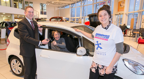 Car raffle raises more than £46,000 for children’s hospice