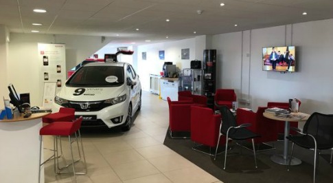 Vertu Honda Grantham Receives Showroom Makeover