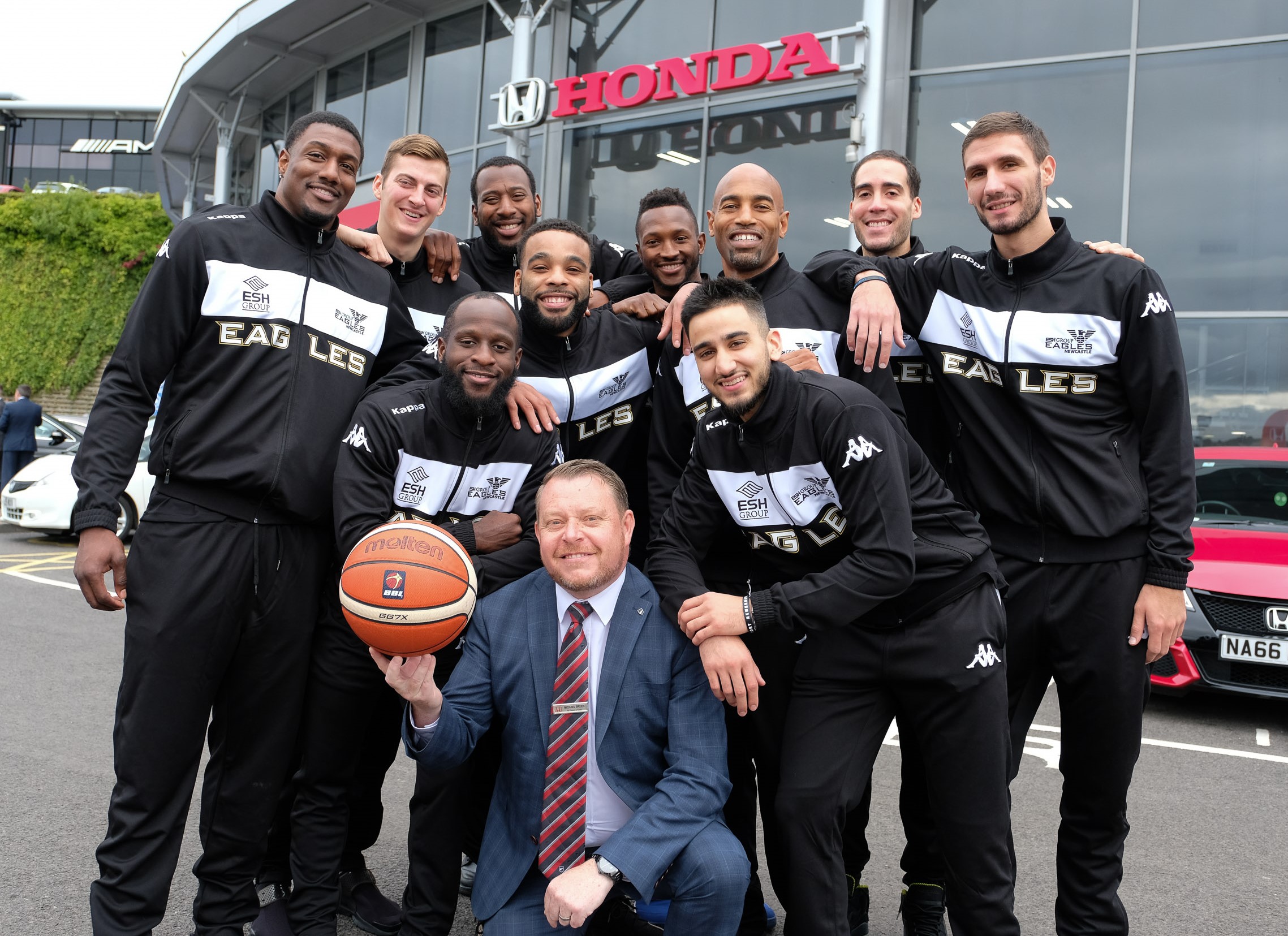 New-look Newcastle Eagles net Honda sponsorship