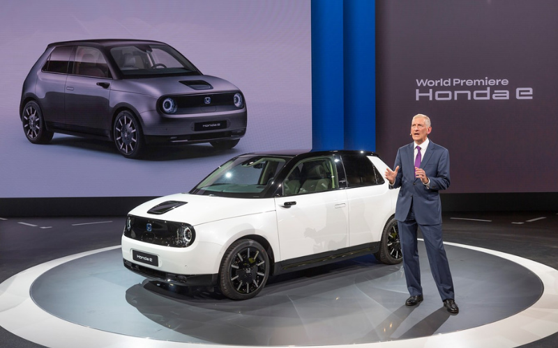 The Honda E Debuts At The Frankfurt Motor Show